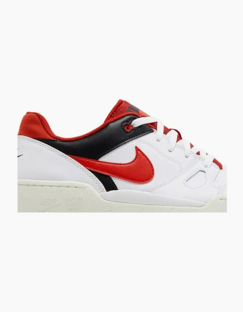 Mens Full Force Leather Low Trainers