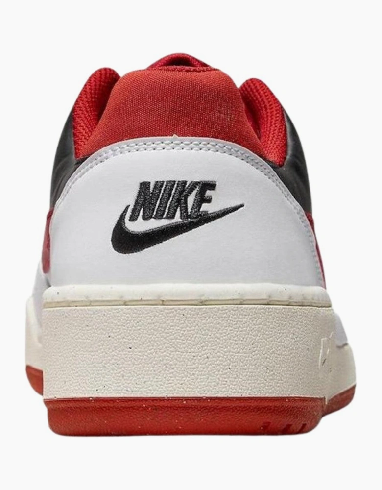 Mens Full Force Leather Low Trainers