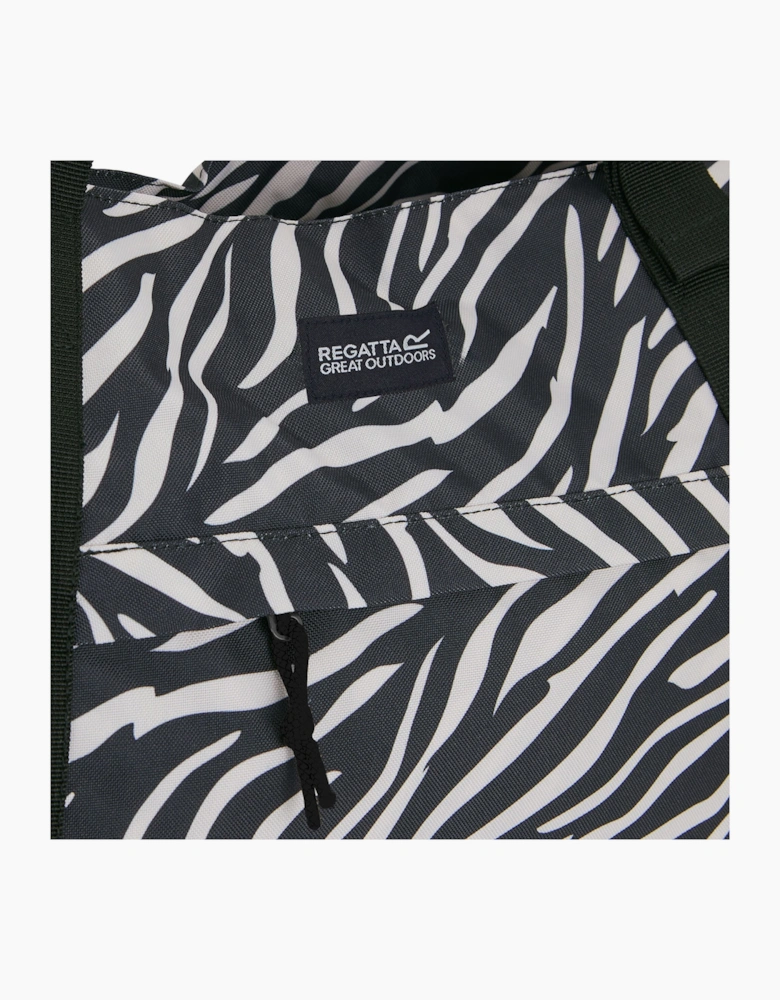 Boulder Zebra Print Tote Bag
