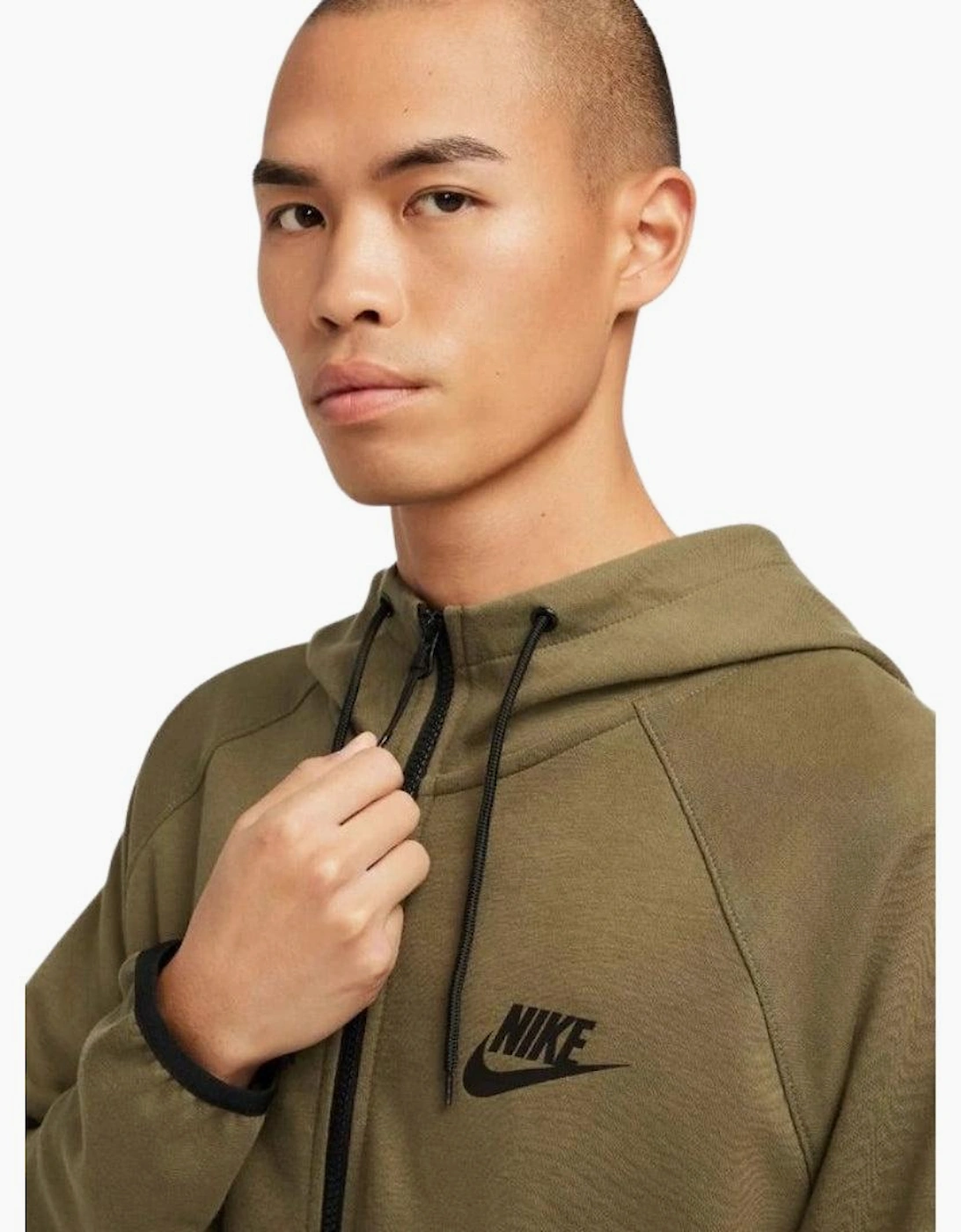 Mens Plain Full Zip Hoodie