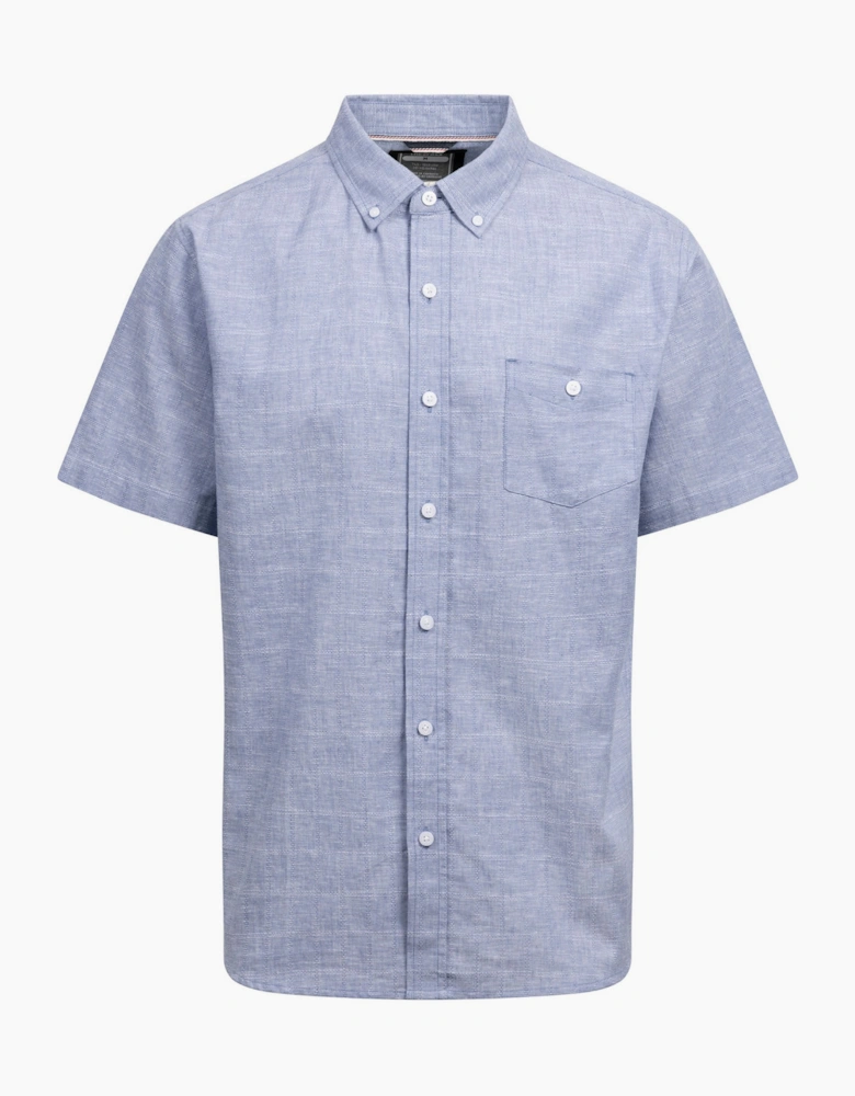 Mens Lenard Short-Sleeved Shirt