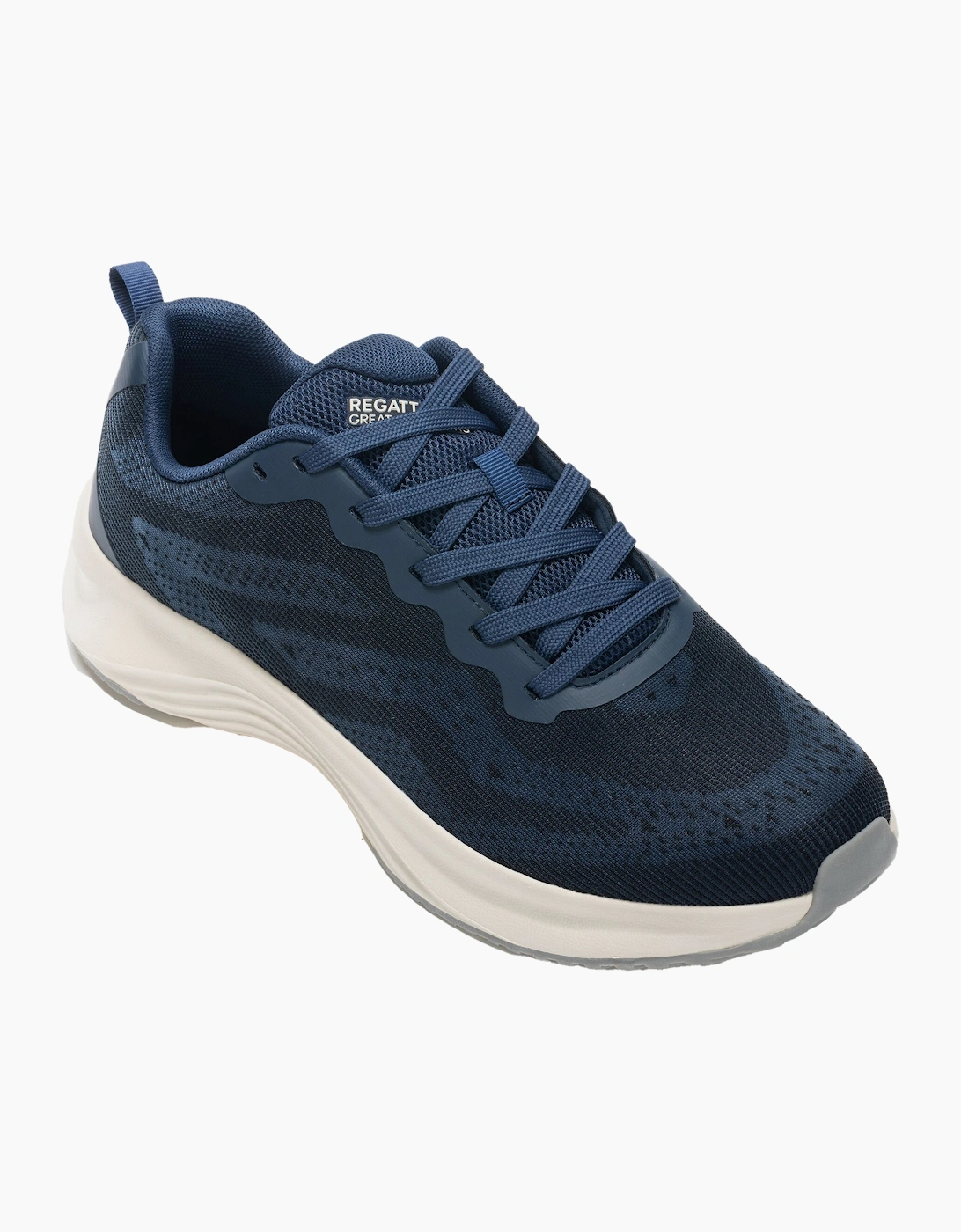 Regatta Men's Dark Marine Sport Ii Trainers - Denim - 9 Uk - Denim - 90% Polyester/10% Pu - Image 3