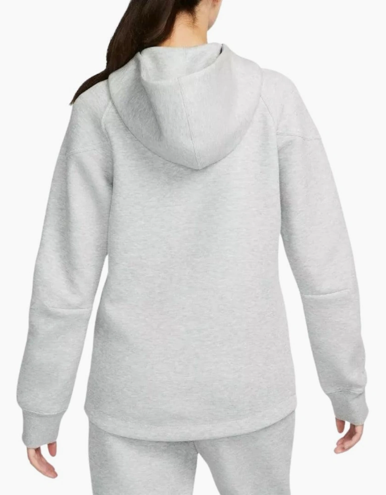 Womens/Ladies Plain Full Zip Hoodie