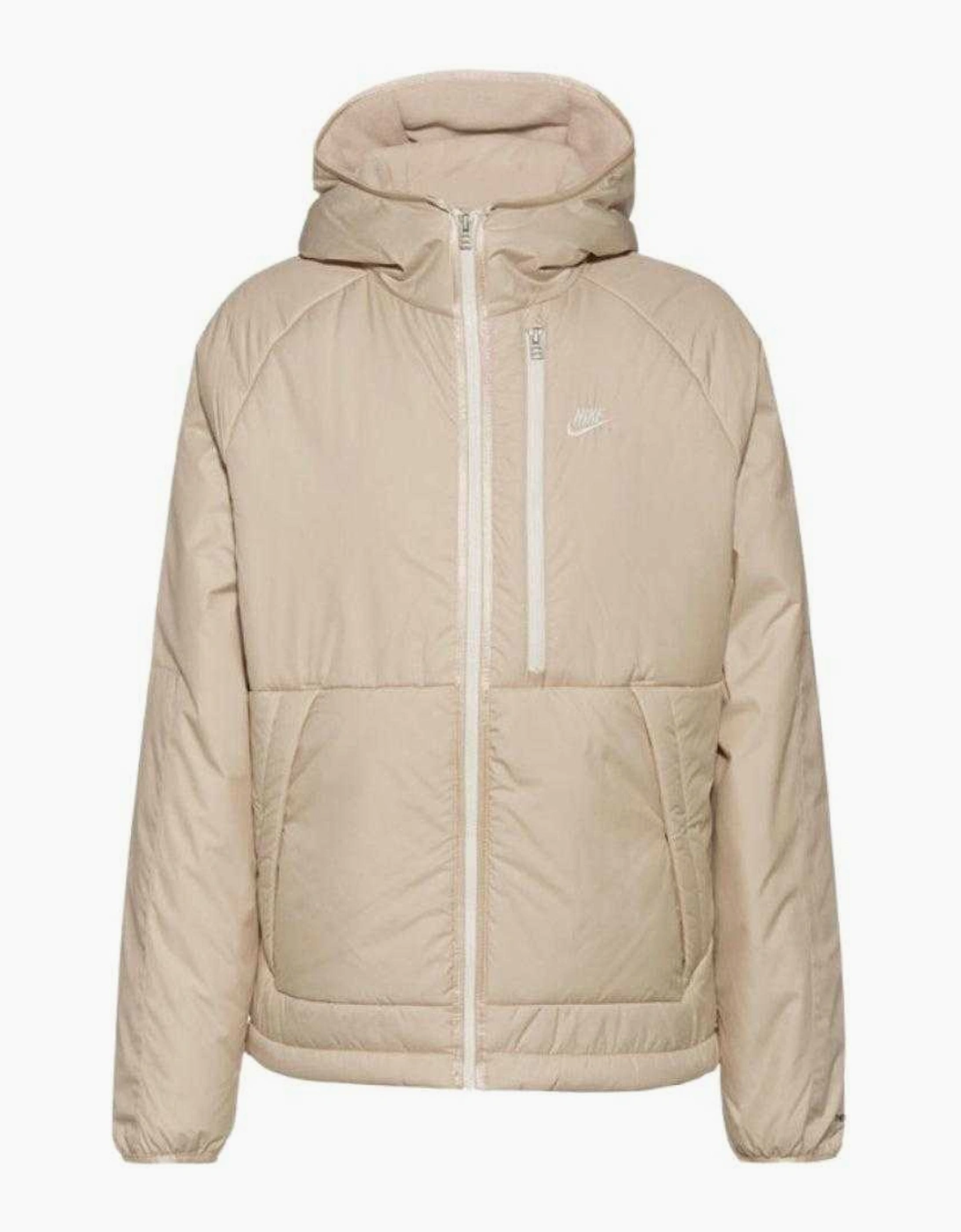 Nike Men's Tan Sportswear Therma-Fit Jacket - Size: Regular/34