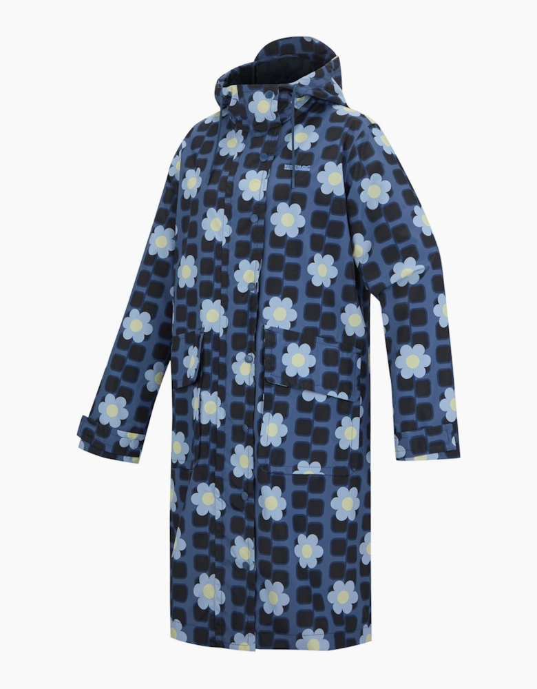 Womens/Ladies Orla Kiely Floral Long Length Waterproof Jacket