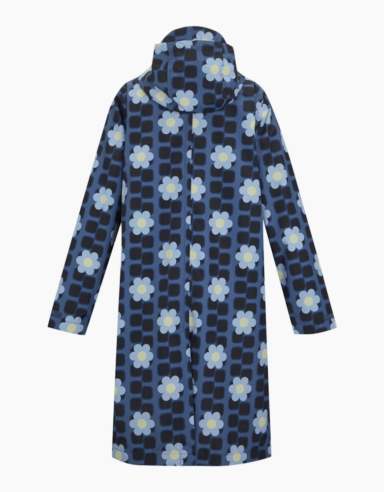 Womens/Ladies Orla Kiely Floral Long Length Waterproof Jacket