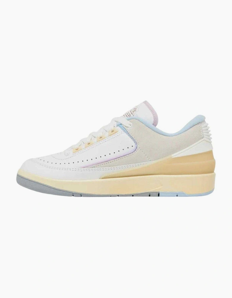 Womens/Ladies Air Jordan 2 Retro Leather Low Trainers