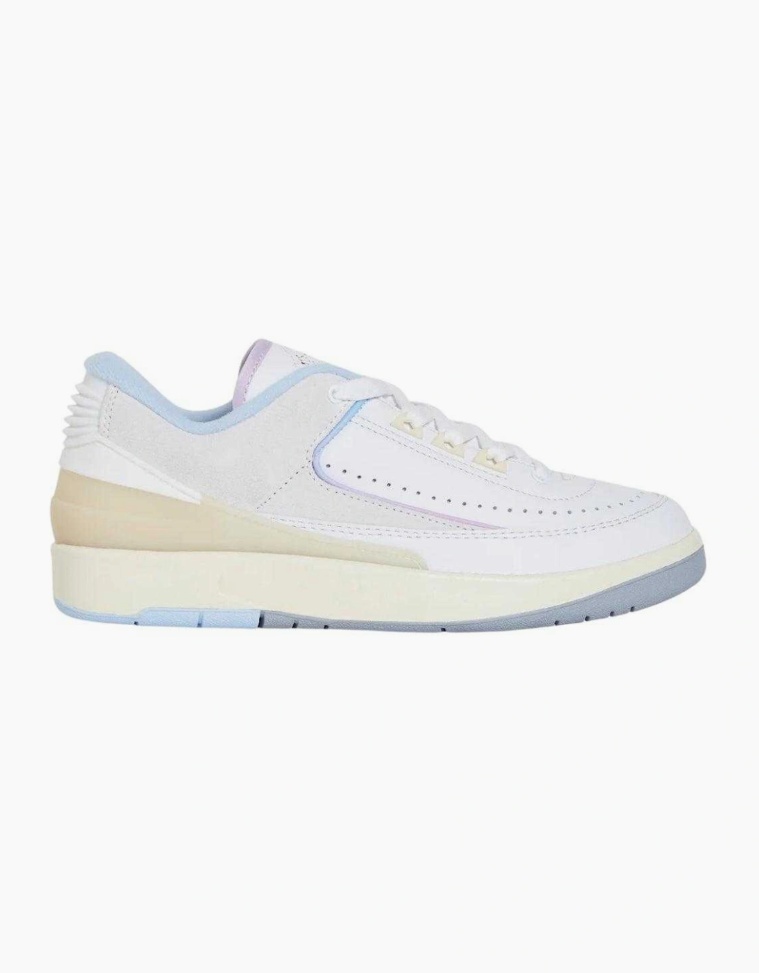 Womens/Ladies Air Jordan 2 Retro Leather Low Trainers