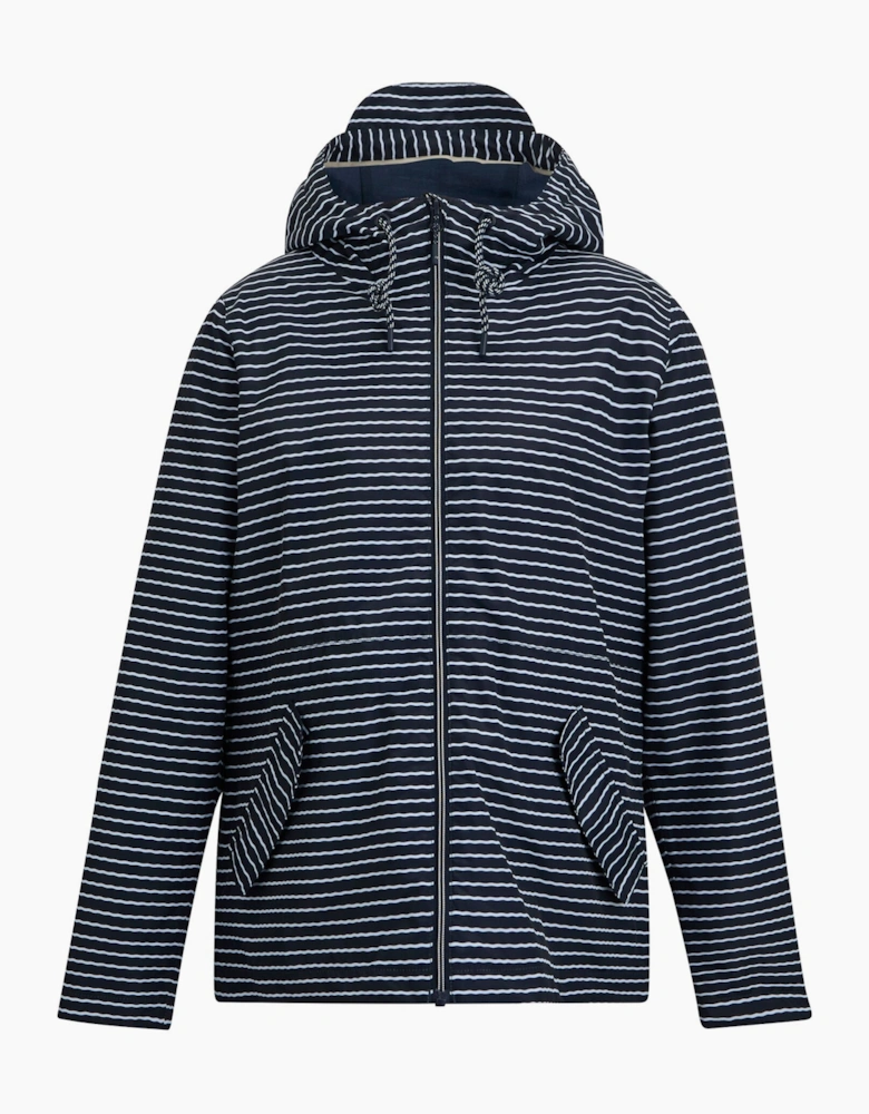 Womens/Ladies Bayletta Contrast Striped Waterproof Jacket