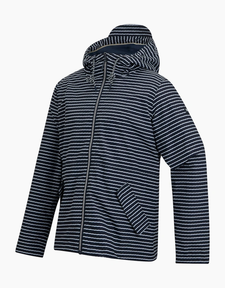 Womens/Ladies Bayletta Contrast Striped Waterproof Jacket