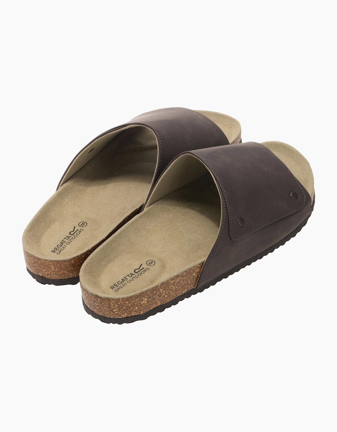 Mens Coasten Synthetic Suede Sandals