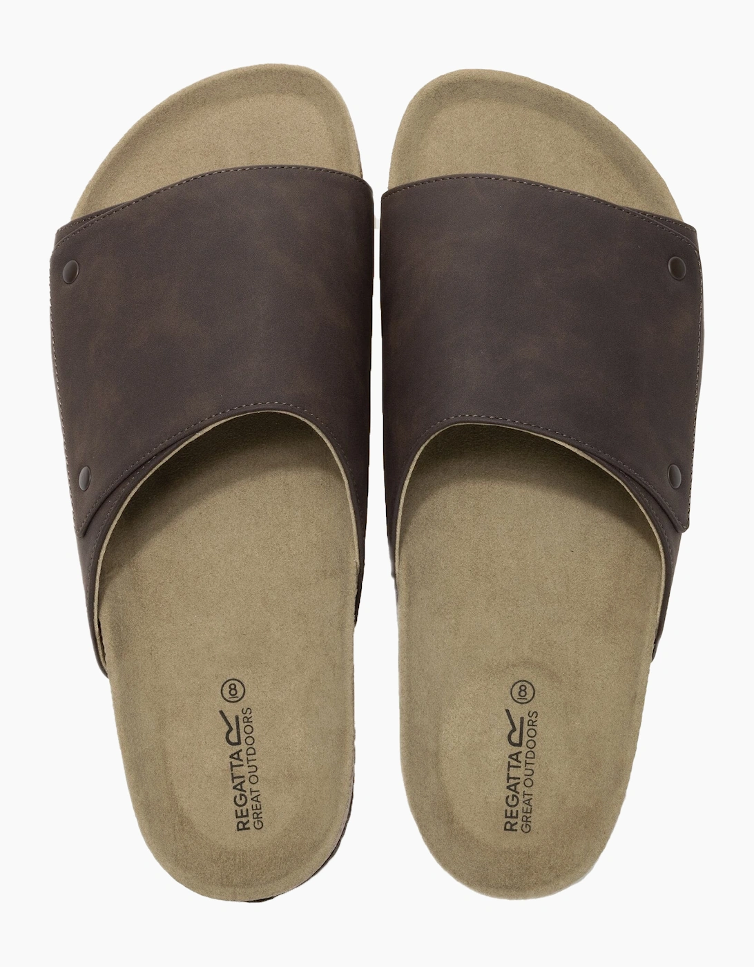 Mens Coasten Synthetic Suede Sandals