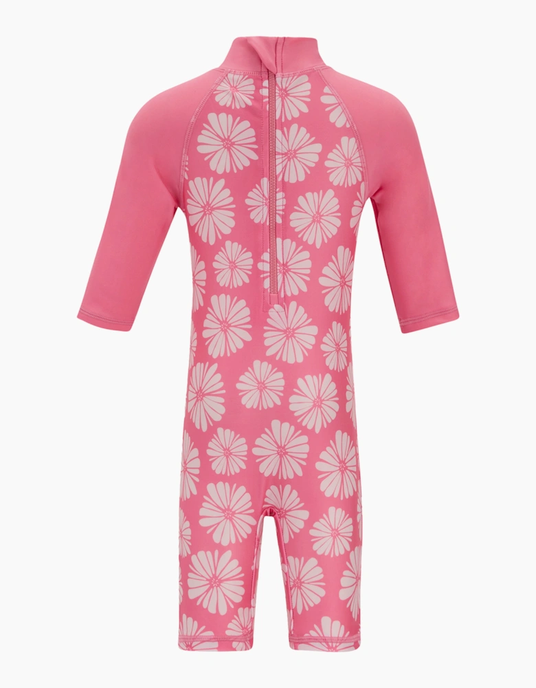 Childrens/Kids Flow Print Rash Suit