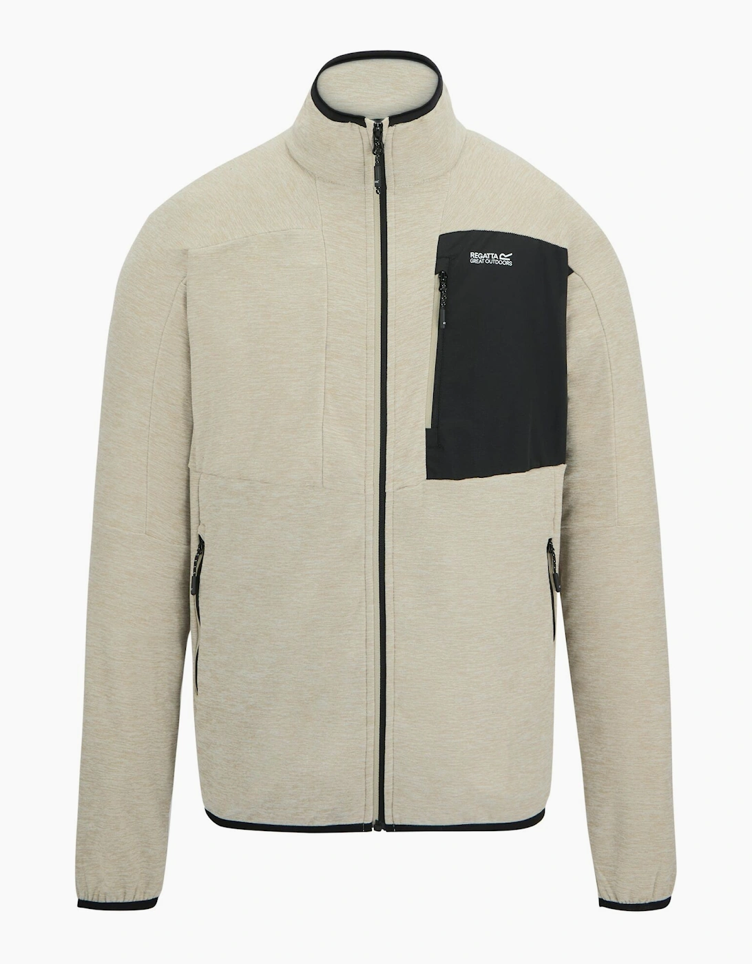 Mens Scaris Full Zip Fleece Jacket, 6 of 5