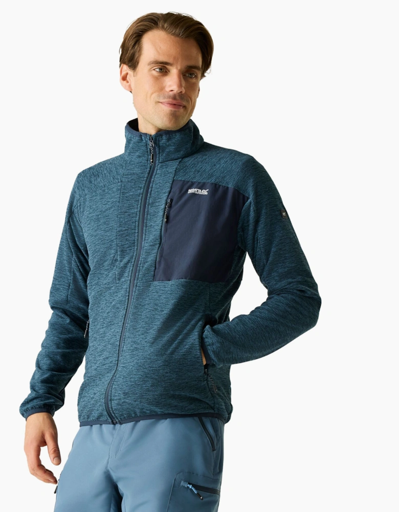 Mens Scaris Full Zip Fleece Jacket