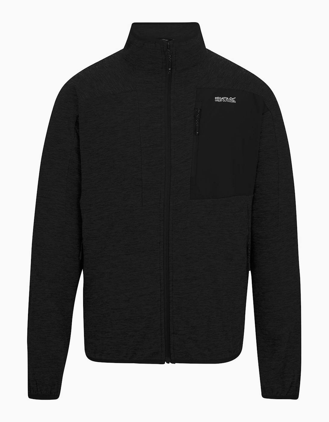 Mens Scaris Full Zip Fleece Jacket, 6 of 5