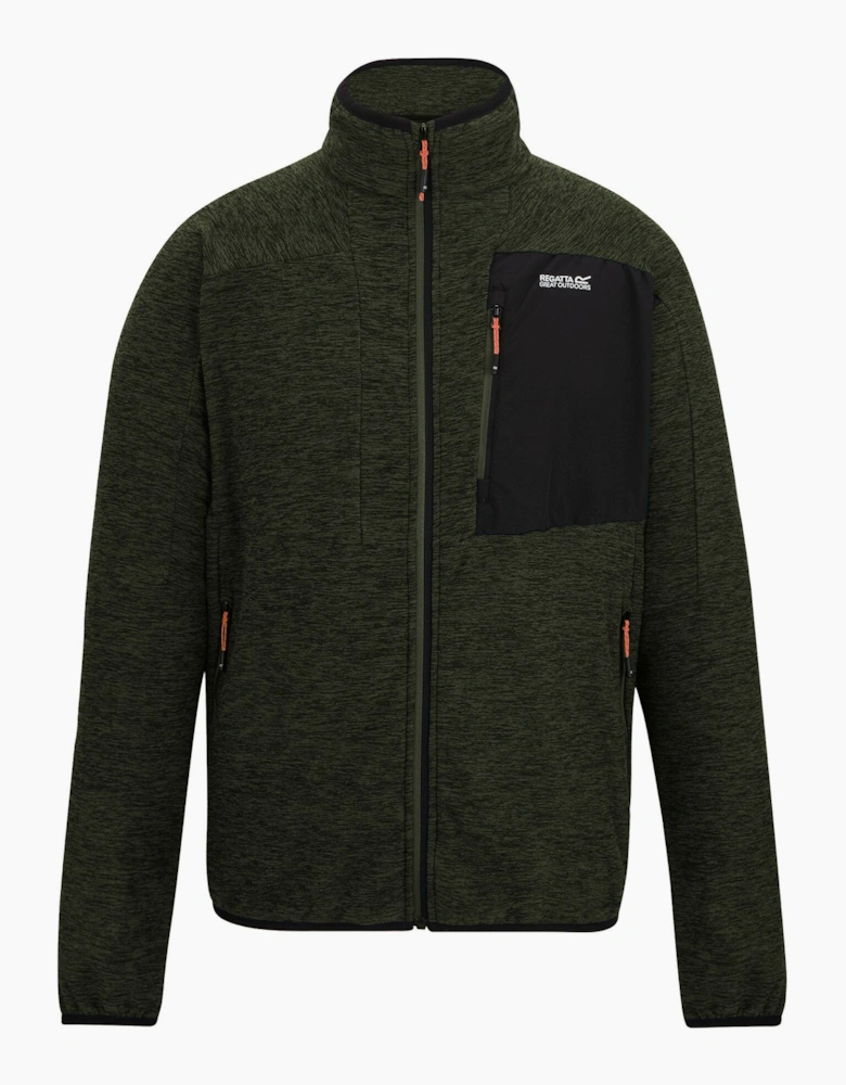 Mens Scaris Full Zip Fleece Jacket