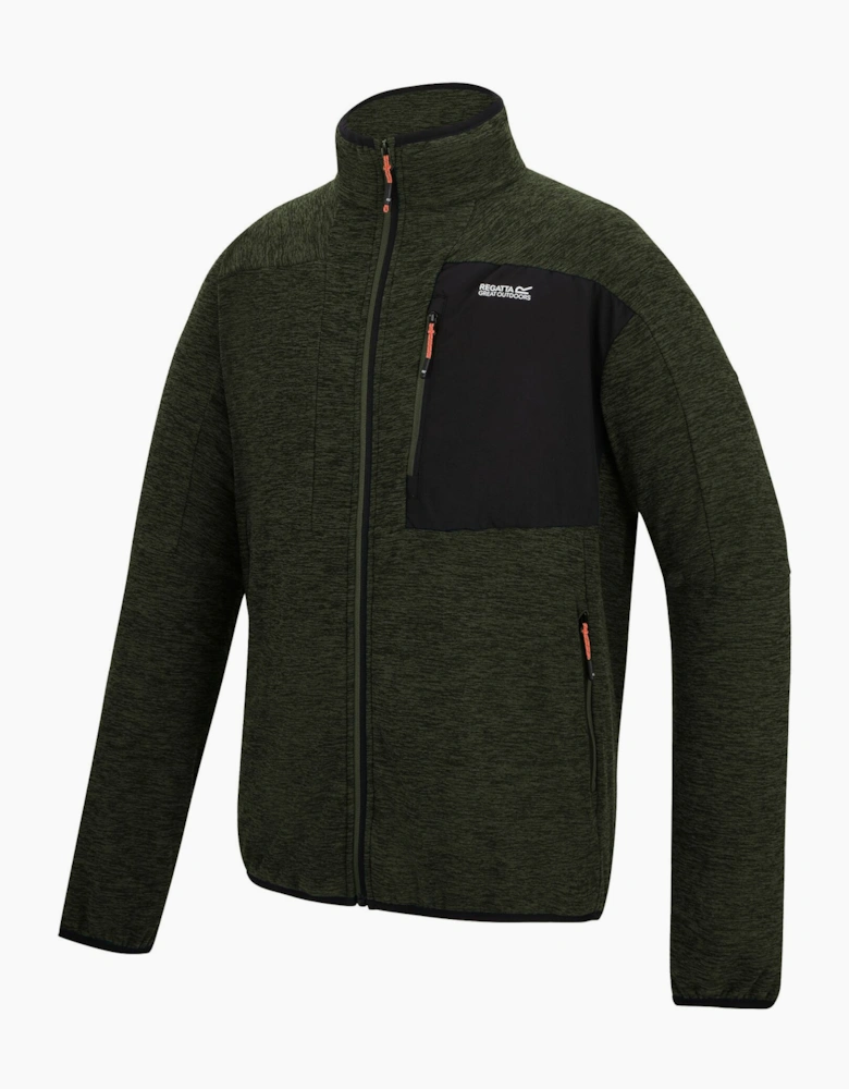 Mens Scaris Full Zip Fleece Jacket