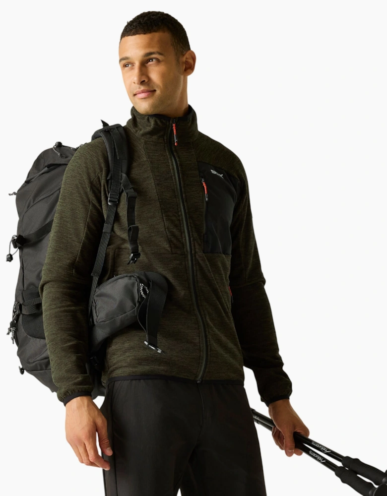 Mens Scaris Full Zip Fleece Jacket