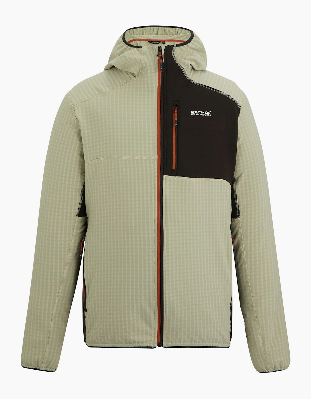 Regatta Men's Abbeystone Black Alven Full Zip Fleece Jacket - Size: Xl