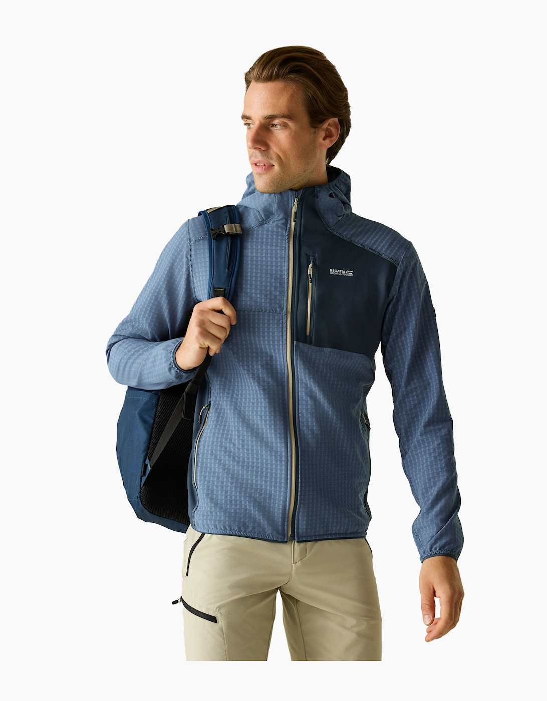 Mens Alven Full Zip Fleece Jacket