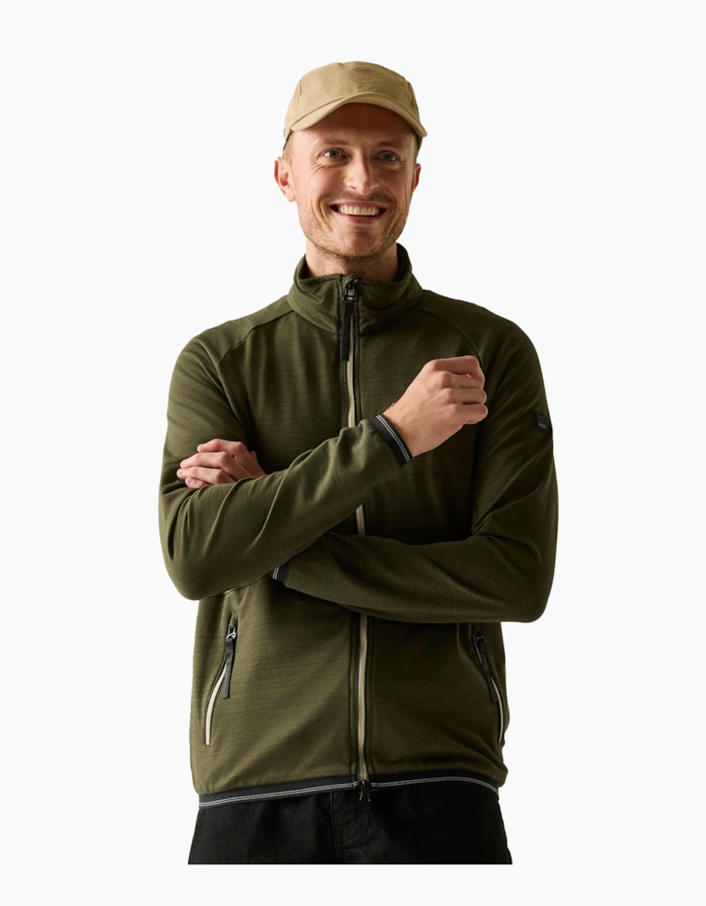 Mens Malton Full Zip Fleece Jacket