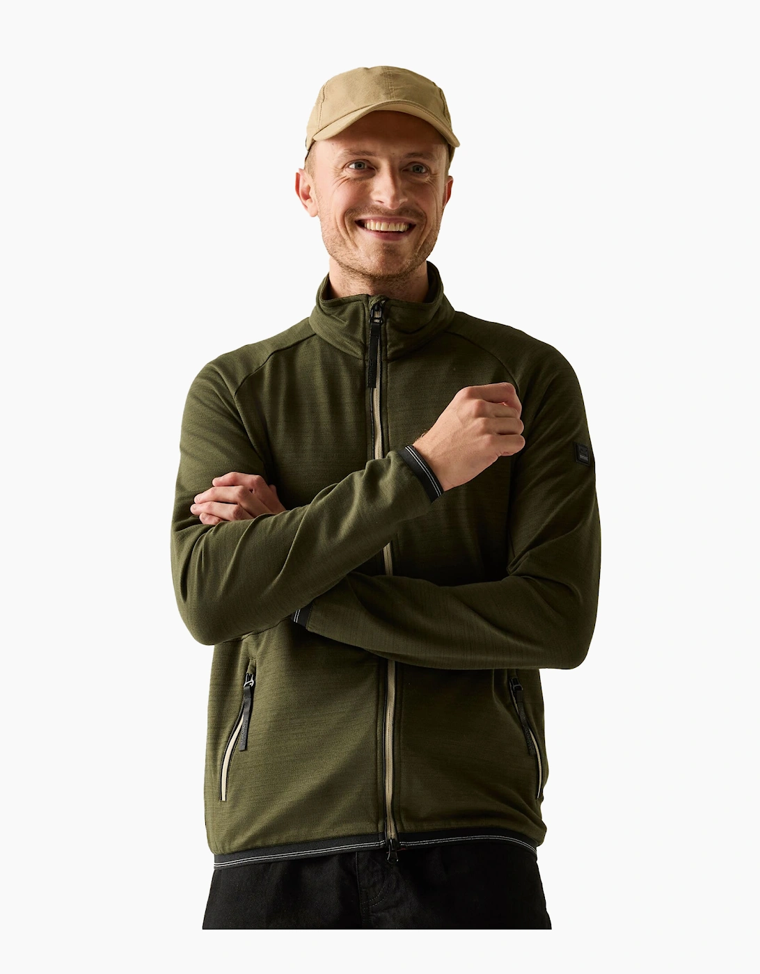 Mens Malton Full Zip Fleece Jacket