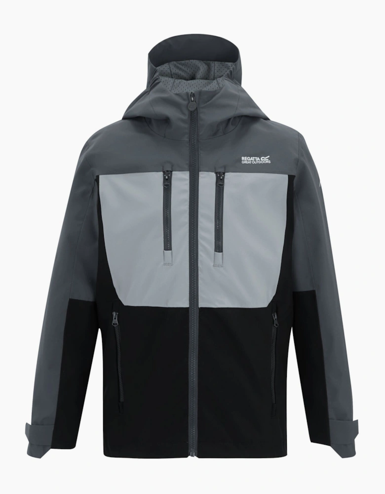 Childrens/Kids Highton Monochrome Waterproof Jacket