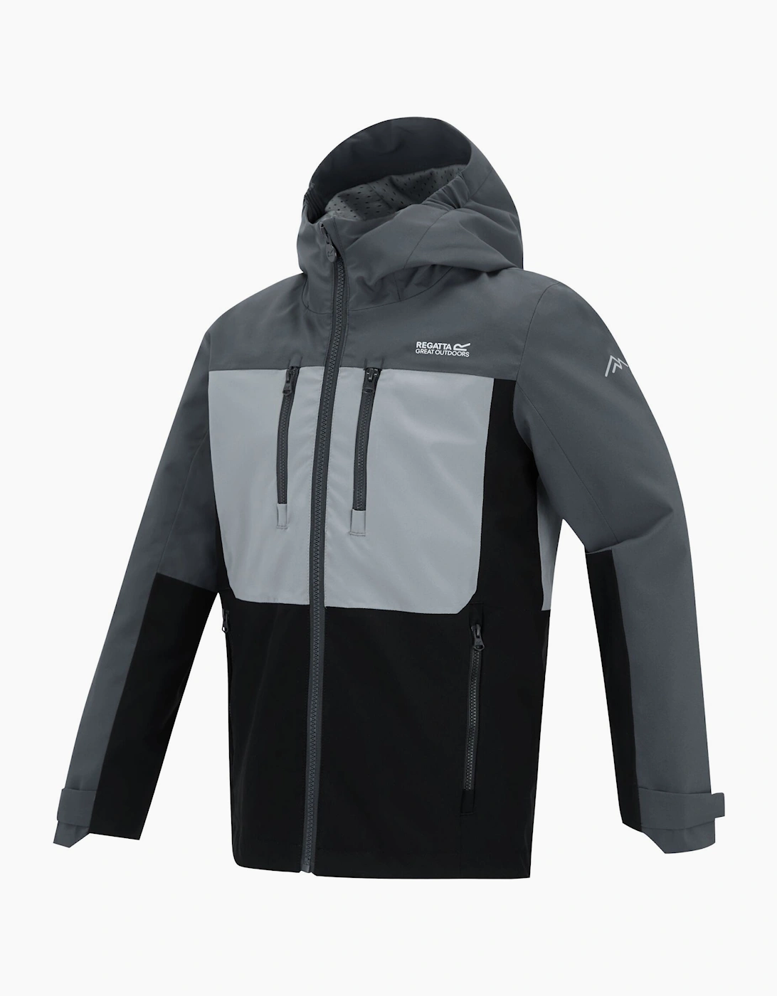 Childrens/Kids Highton Monochrome Waterproof Jacket