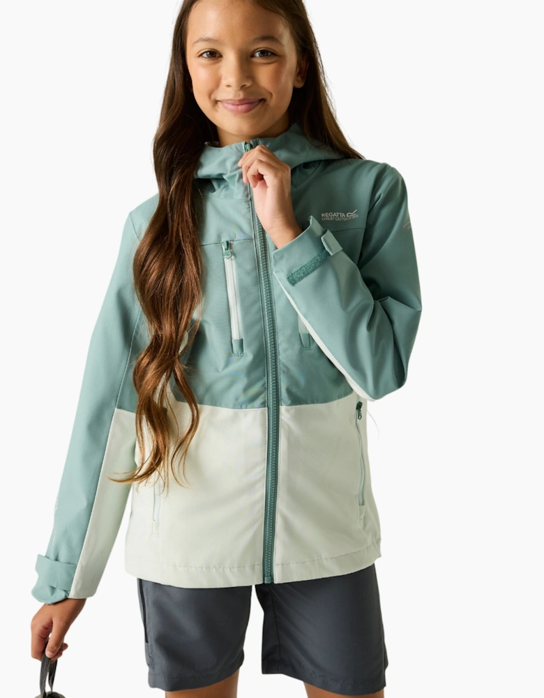 Childrens/Kids Highton Monochrome Waterproof Jacket