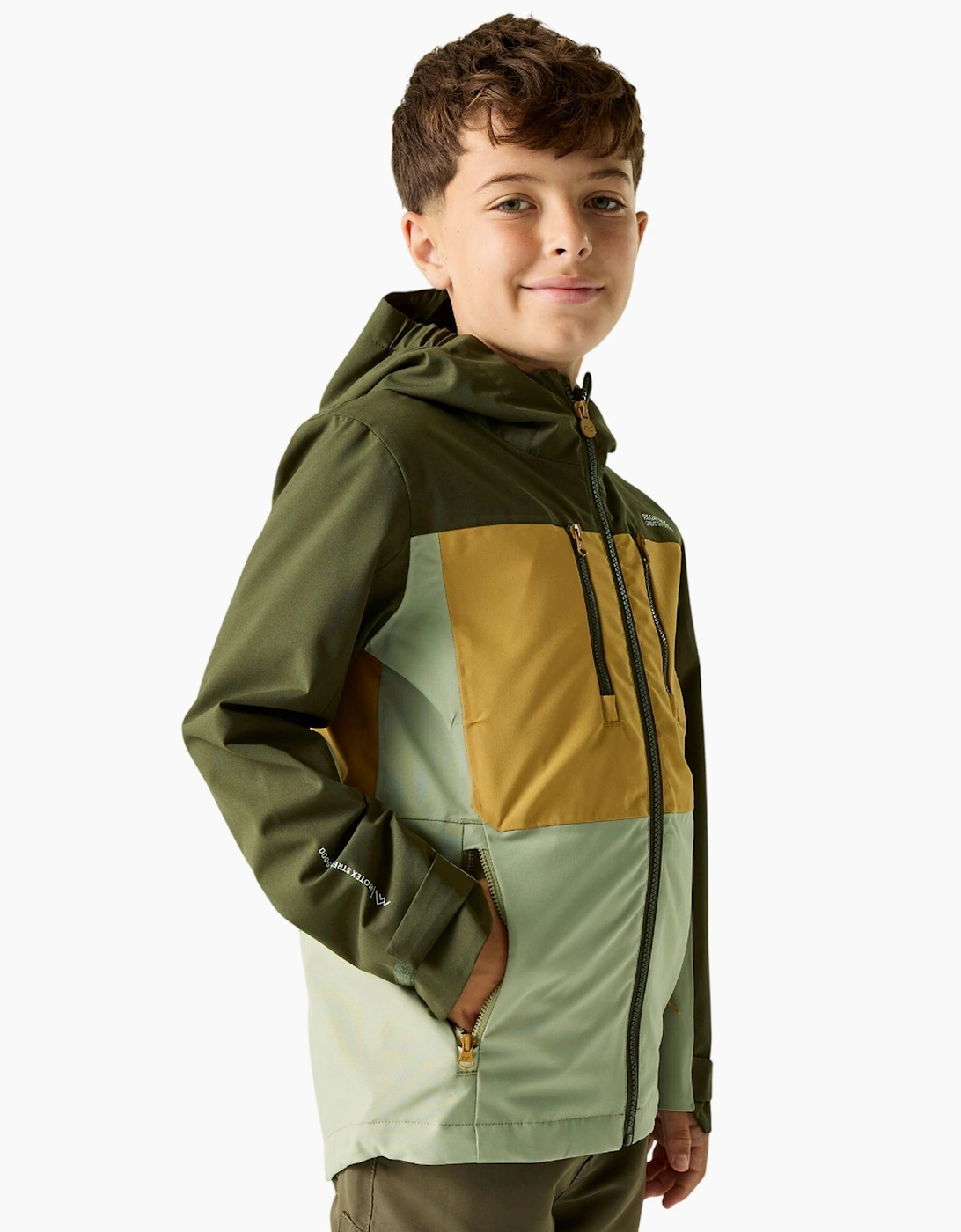 Childrens/Kids Highton Monochrome Waterproof Jacket