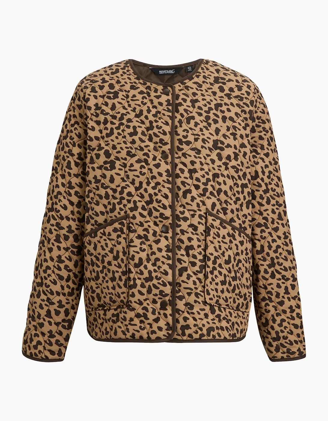 Womens/Ladies Mira Abstract Leopard Print Jacket, 6 of 5