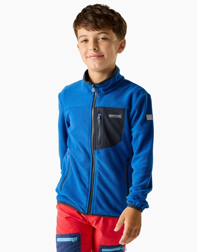Childrens/Kids Frankie Full Zip Fleece Jacket