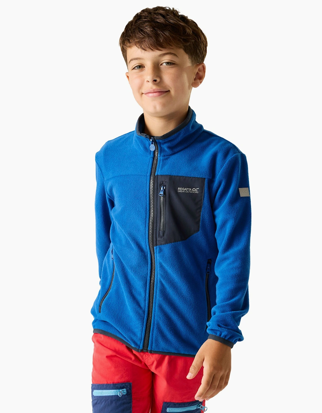 Childrens/Kids Frankie Full Zip Fleece Jacket