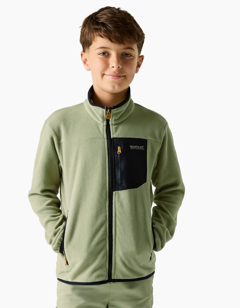 Childrens/Kids Frankie Full Zip Fleece Jacket