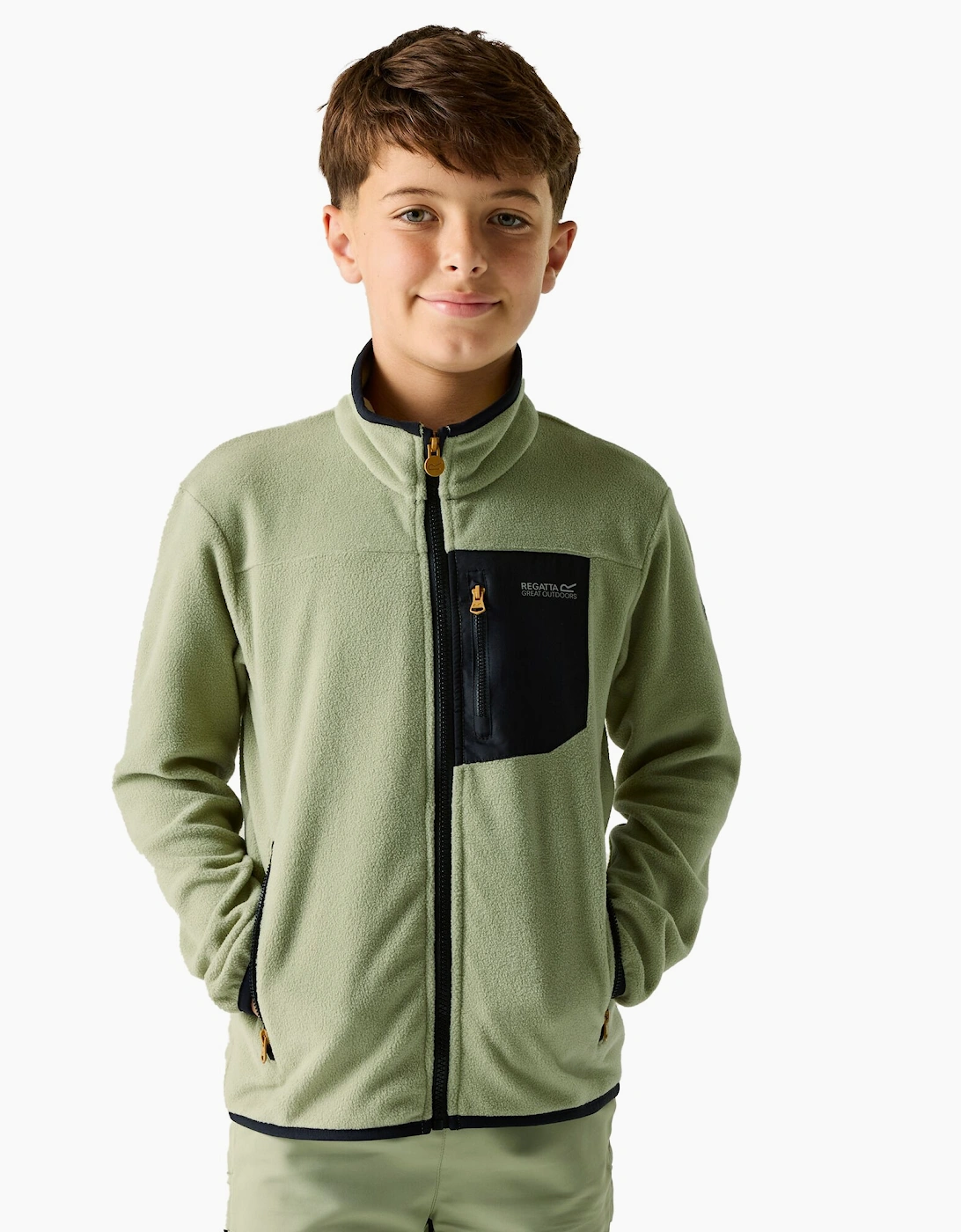 Childrens/Kids Frankie Full Zip Fleece Jacket