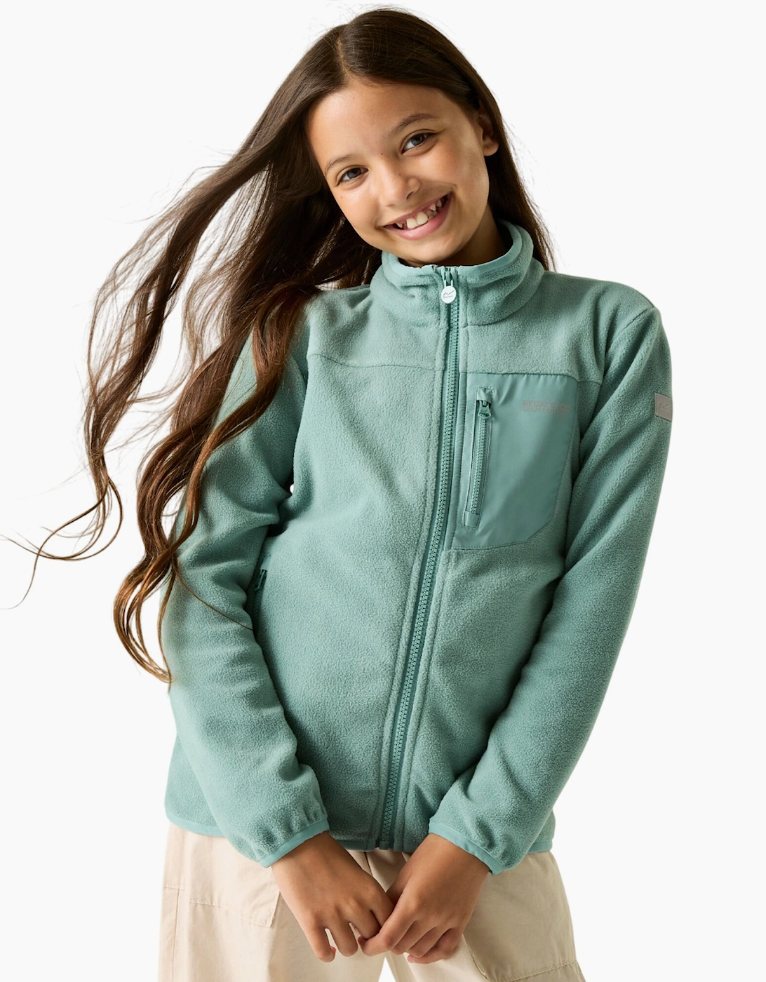 Childrens/Kids Frankie Full Zip Fleece Jacket