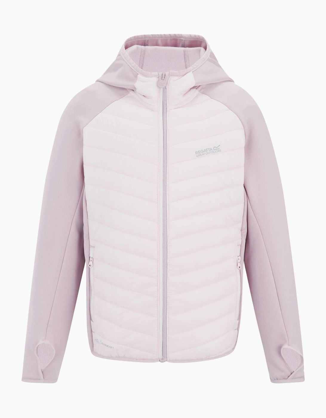 Regatta Regatta Childrens/Kids Andreson Hybrid Padded Jacket - Purple