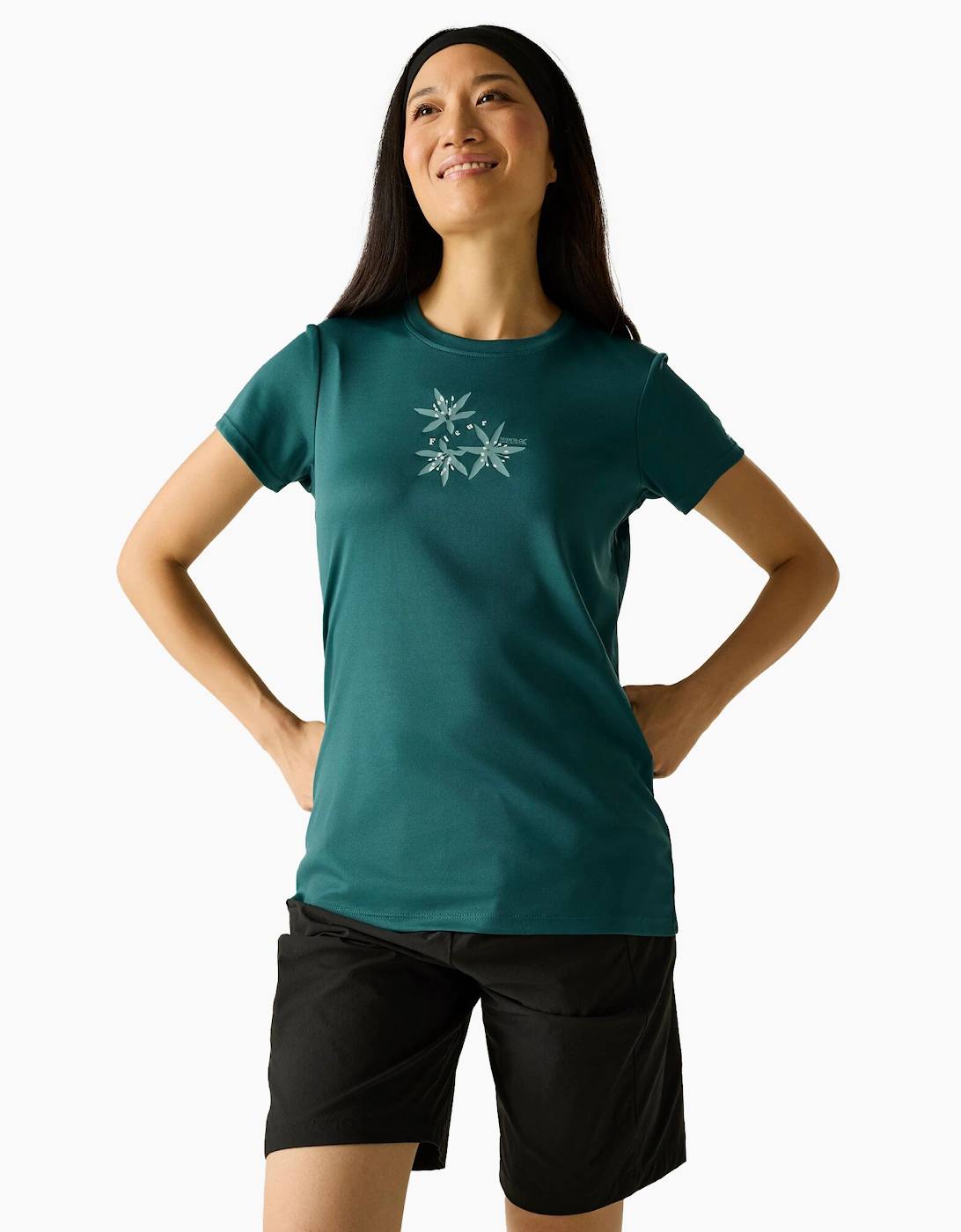 Womens/Ladies Fingal Flower T-Shirt