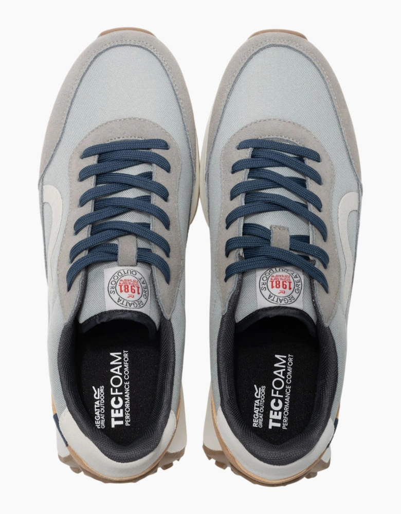 Mens Marine Heritage II Suede Trainers