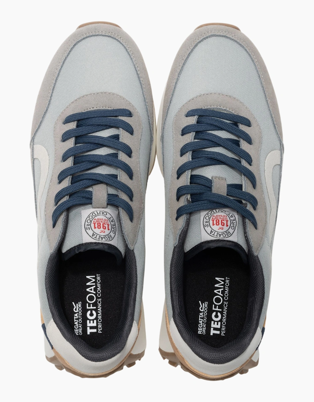 Mens Marine Heritage II Suede Trainers