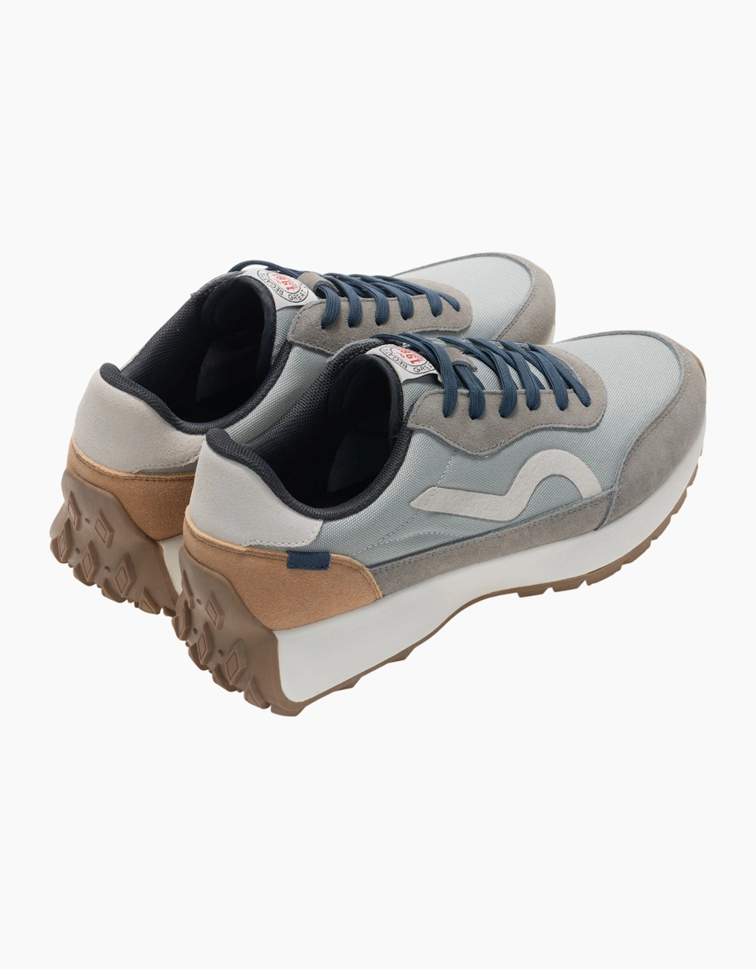 Mens Marine Heritage II Suede Trainers