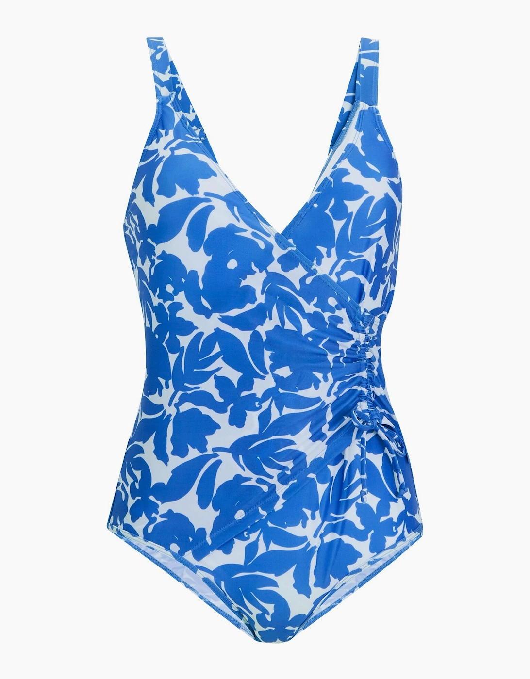 Women's Regatta Womens/Ladies Baylenne Fleur Bloom One Piece Swimsuit - Blue - Size: 8 uk