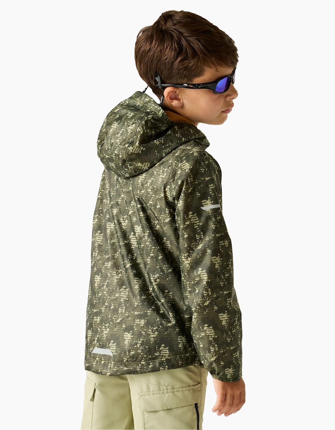 Childrens/Kids Lever II Line Camo Waterproof Jacket