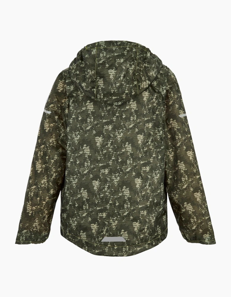 Childrens/Kids Lever II Line Camo Waterproof Jacket