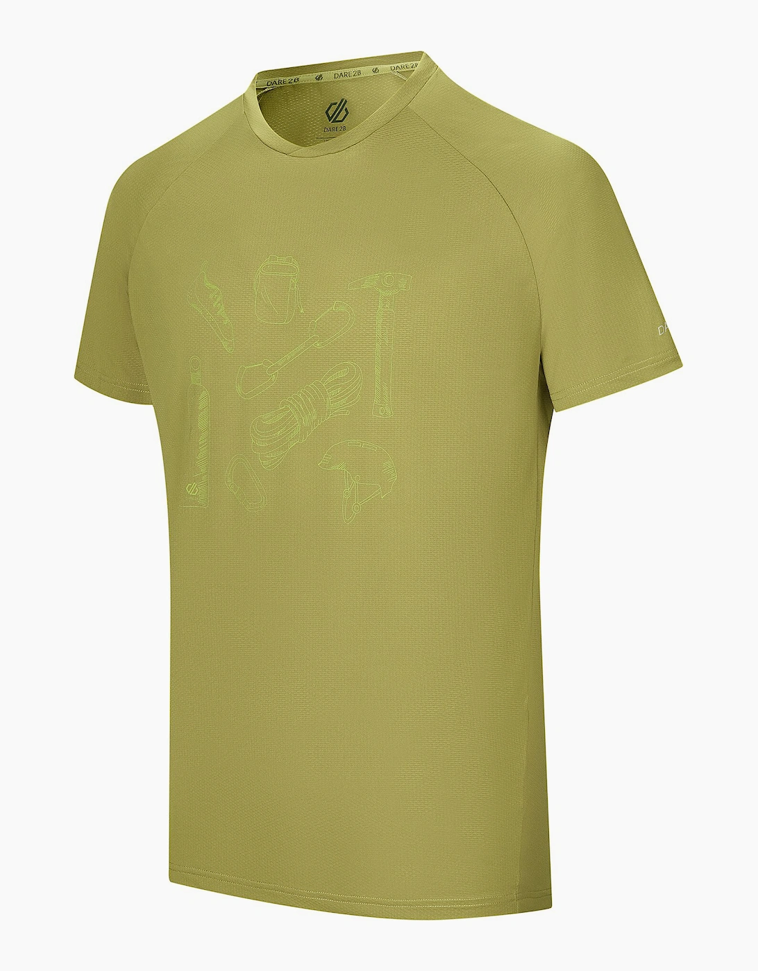 Mens Tech II Graphic Print T-Shirt