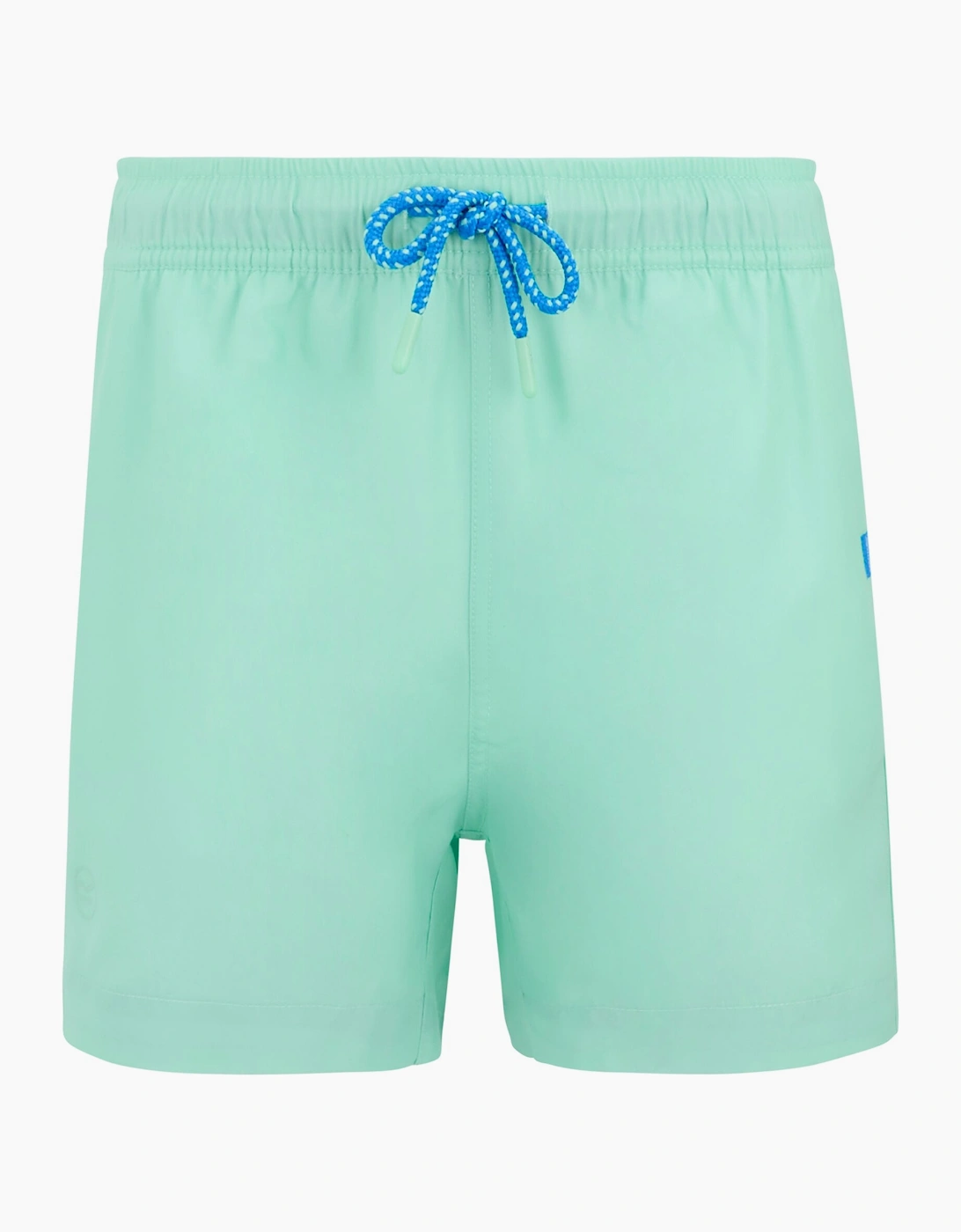 Regatta Boys Ice Green Sonic Blue Childrens/ Skander Swim Shorts - Size 5 Years/6 Years Kids