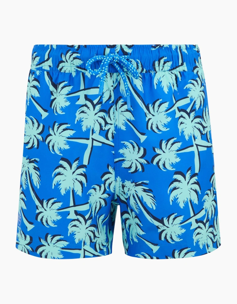 Childrens/Kids Skander Palm Tree Swim Shorts