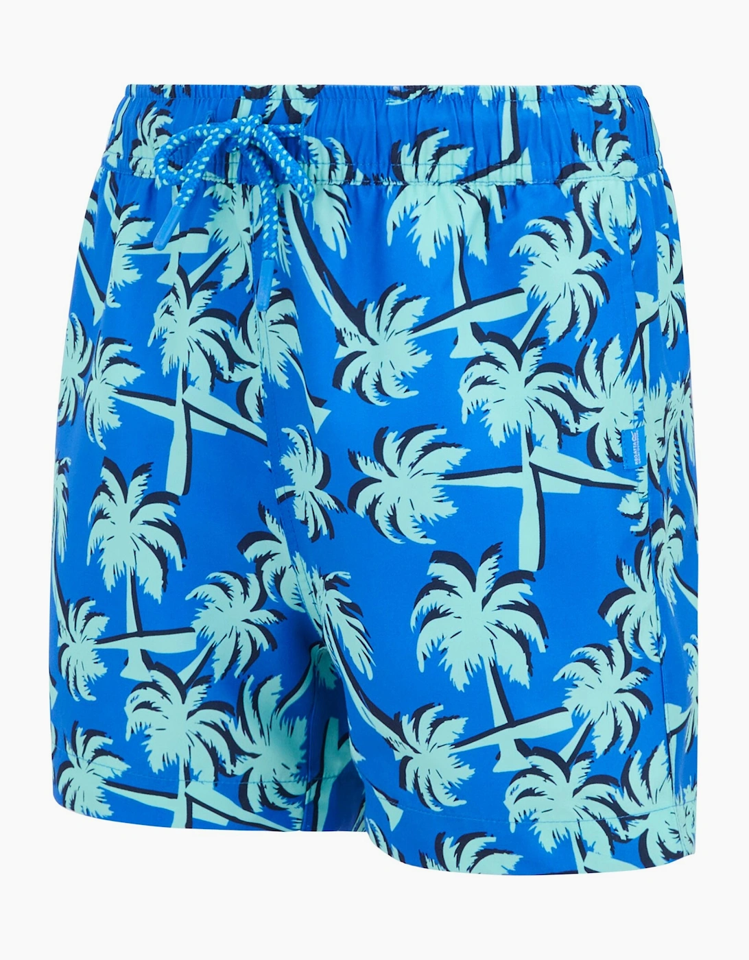 Childrens/Kids Skander Palm Tree Swim Shorts