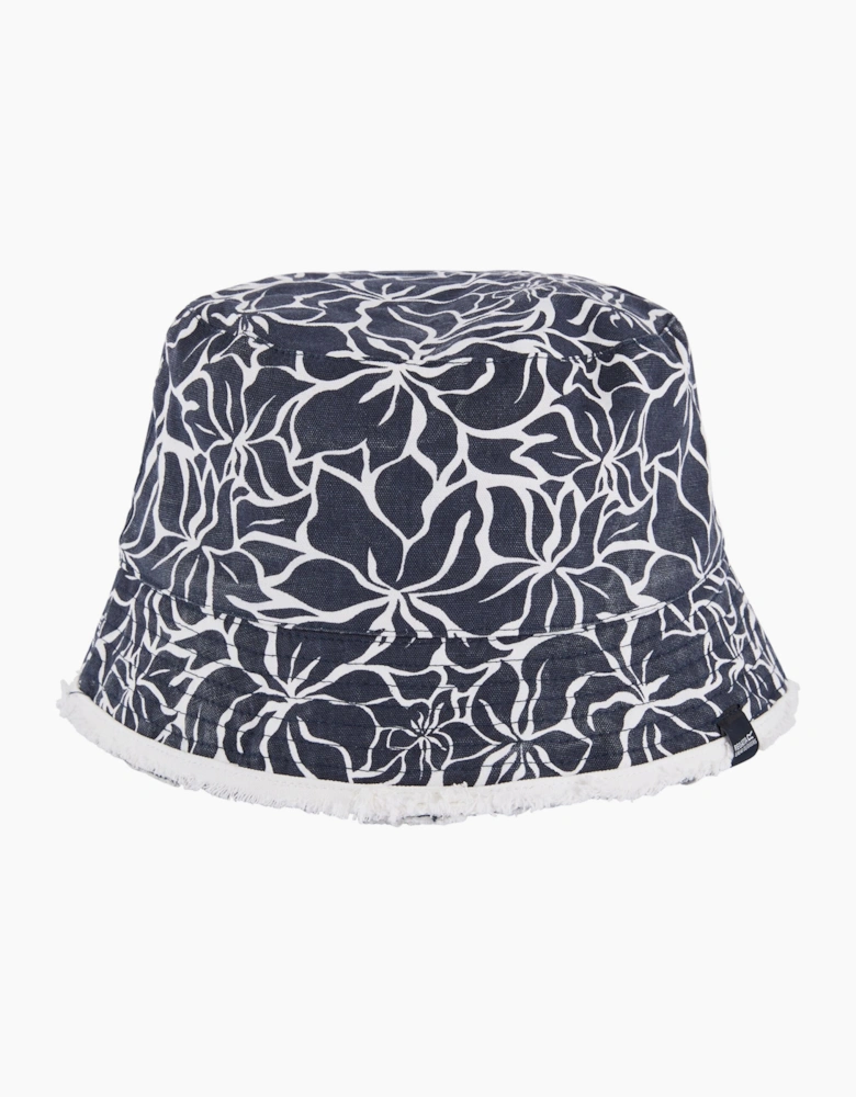 Womens/Ladies Floral Reversible Bucket Hat